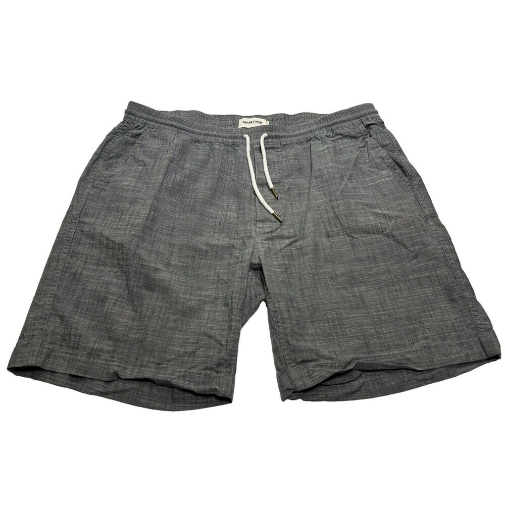 Men's Taylor Stitch The Apres Short 7" Size XL Grey #2105ASOPD